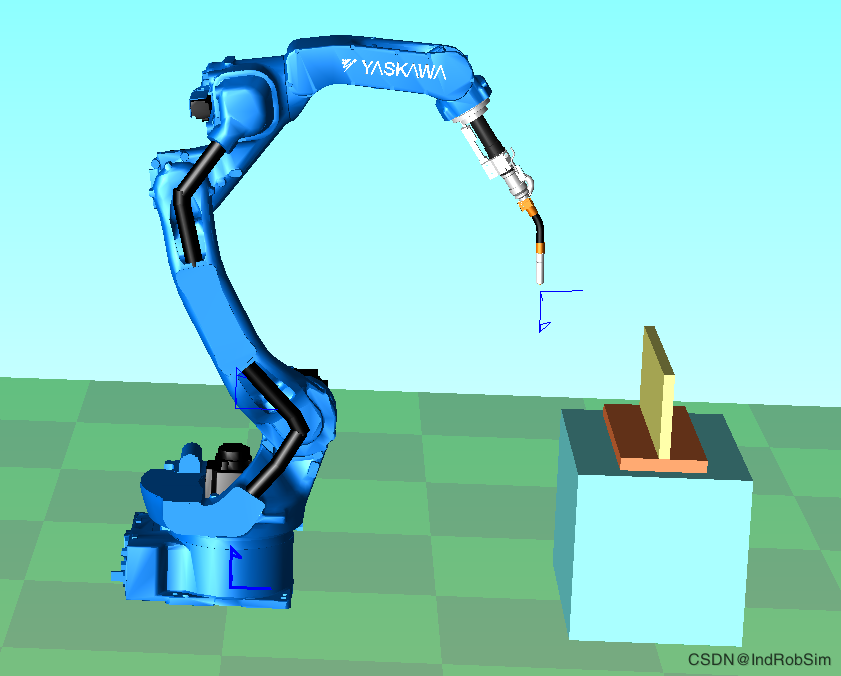 安川机器人在MotoSim EG-VRC软件中示教编程与仿真